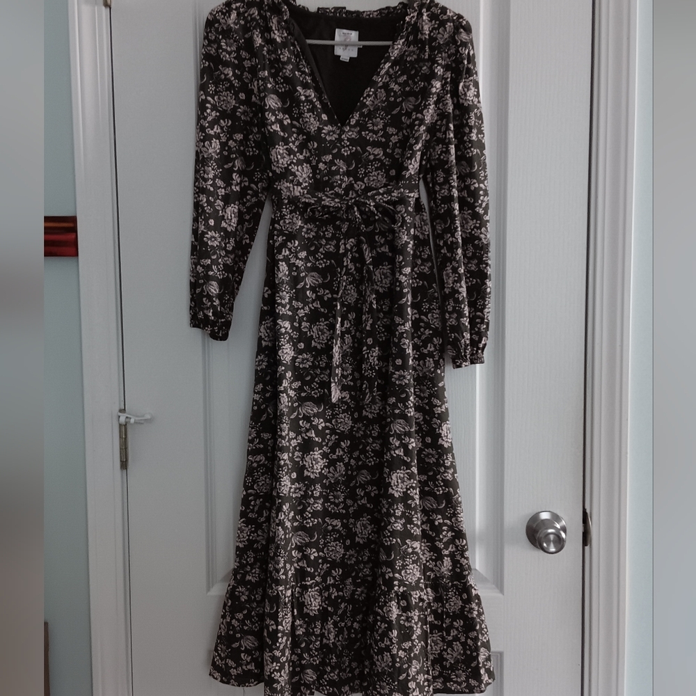 Floral Midi Dress For Women